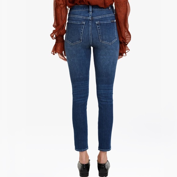 7 For All Mankind The High Waist Skinny 99% Cotton Women’s Jeans - 28 - Picture 4 of 17